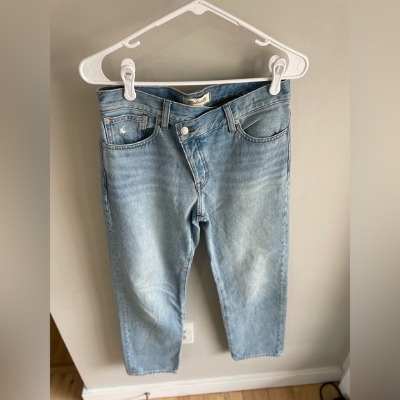 Madewell Low-Slung Straight Jeans - Light Wash - Size 24 - Picture 8 of 14